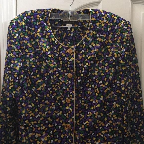 FINAL MARKDOWN ELEGANT imported skirt set - Picture 3 of 15